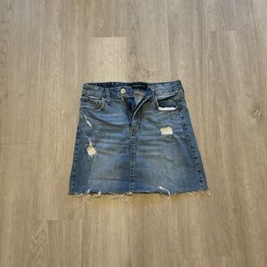 Aeropostale Blue Denim Mini Skirt